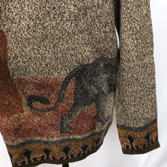 Etro Lion Wool Cashmere Sweater - Picture 8 of 9